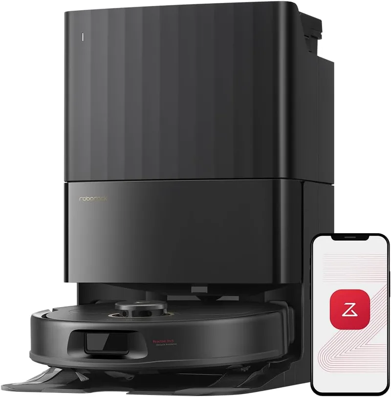 roborock Qrevo S5V Robot Aspirador, Negro