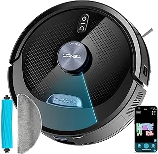 Cecotec Conga M90 Dark Robot Aspirador y Fregasuelos
